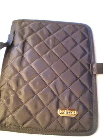 NEW Bellahold Black Quilted Bible Cover $3