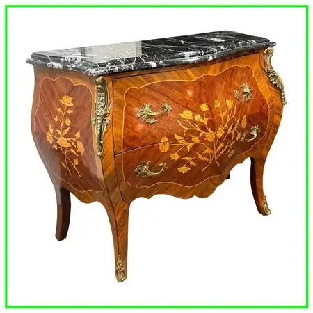 Louis Xv Style French Bombe Commode. Estimate Price: $7,430