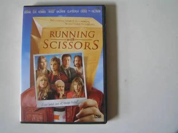 RUNNING WITH SCISSORS * DVD