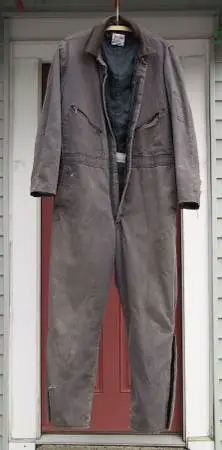 Vintage Coveralls (tall/large), insulated, distressed/worn look, nice!