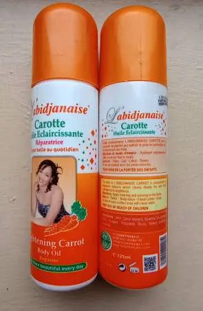 Labidjanaise Lightening  Fruits Acids & Carrot Body Oil( 2Bottles)
