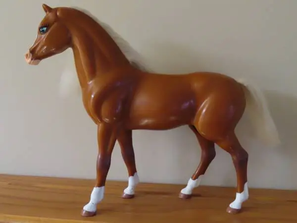 For a dollar! 2002 MATTEL BARBIE HORSE