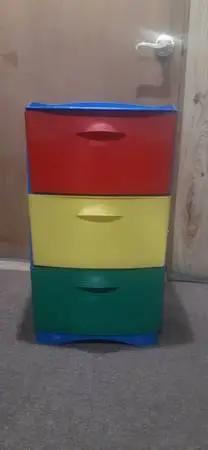 3 drawer organizer/storage tower