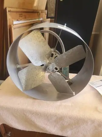 Cool attic fan