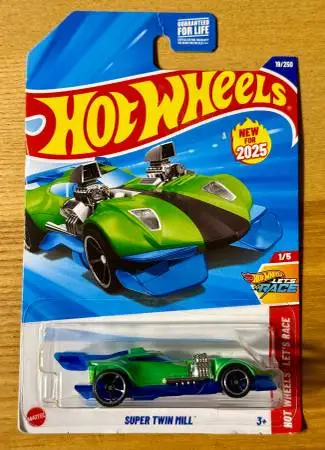 Hot Wheels JBB72 2025 Hot Wheels Lets Race 1/5 Super Twin Mill 19/25