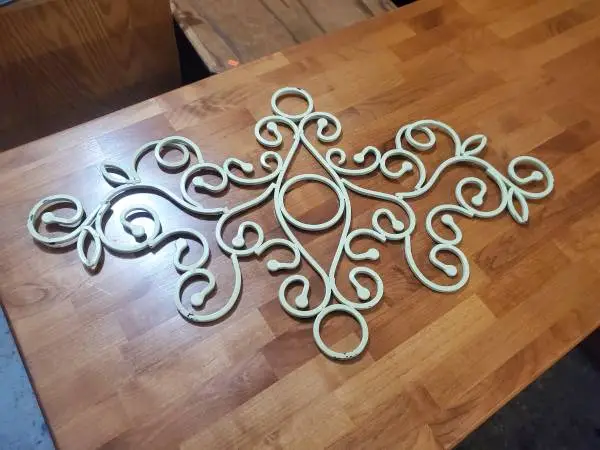 Metal wall art decor