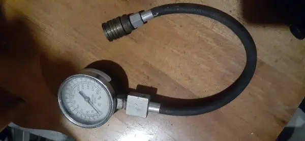 Compression Tester Gauge & Hose