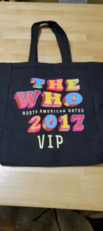 Brand NEW VIP The Who tote bag