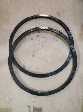 Kicker 15 woofer rings