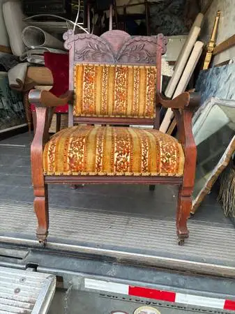 Wood chair from England