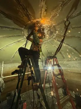 Welding repairs