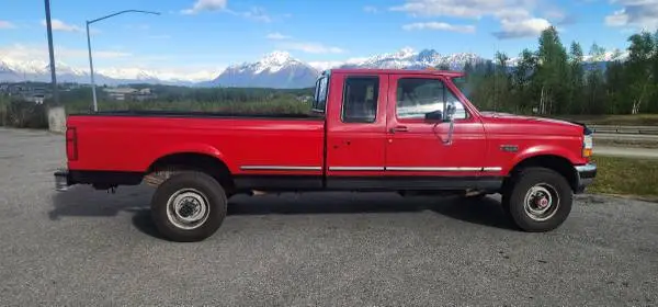 1993 Ford F-250 XLT ExtCab 4x4 460 V8, 5-Speed Manual ZF5 (Sharp OBS)