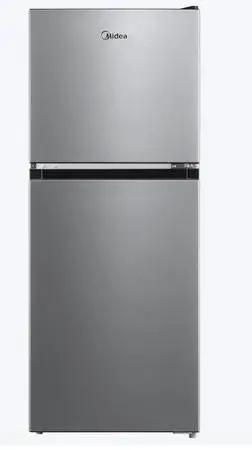Midea 4.5cf Stainless Mini Refrigerator w/Freezer, NEW