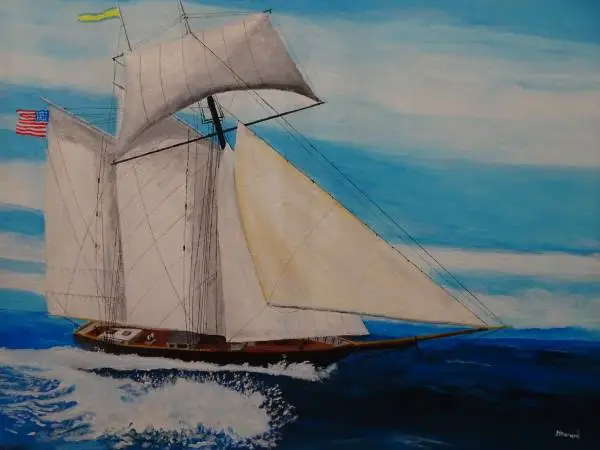 18X24 PAINTING PRIDE OF BALTIMORE