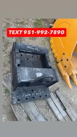 Wain Roy excavator adapter plate