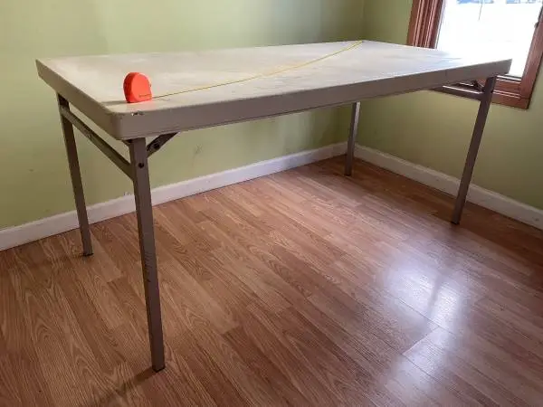 Cosco plastic folding table 60 x 30