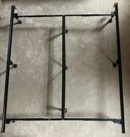 Metal Adjustable Bed Frame—Twin, Full, Queen, King