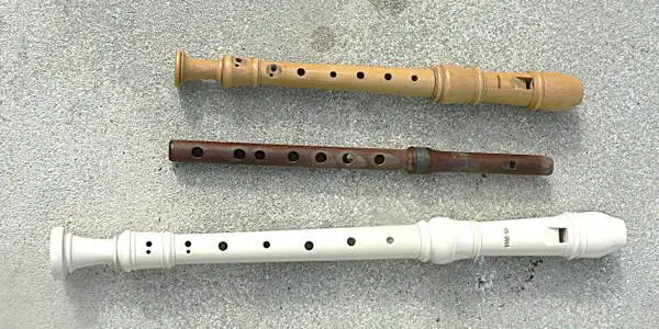 Yamaha alto recorder-Hohner recorder and 7 hole flute