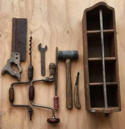 Older Tools and Carrying Case