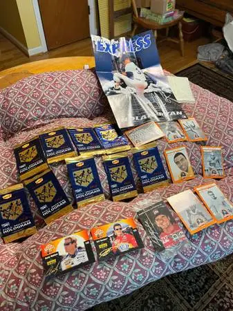 Nolan Ryan, Jeff Gordon, Rusty Wallace, Dennys Baseball Holograms, UT