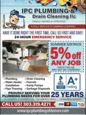 Emergency plumbing services offered