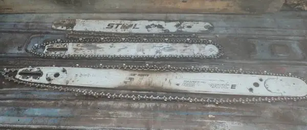 Stihl 36 & 24 Inch Chainsaw Bars with Chains