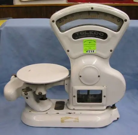 Antique Scales includes Toledo, Detecto and Others