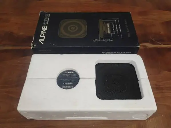 NEW Vintage Alpine 6257CD 5 1/4 Coaxial Speakers