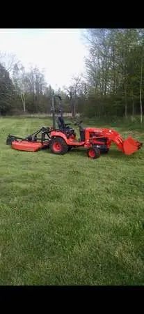 Compact utility tractor services
