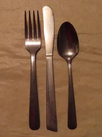 Vintage Oneida Youth - kid size - Spoon, Fork and Knife
