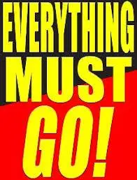 MOVING SALE!! EVERYTHING MUST GO!!