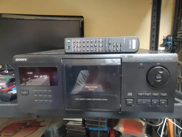 Sony 200 cd changer with remote