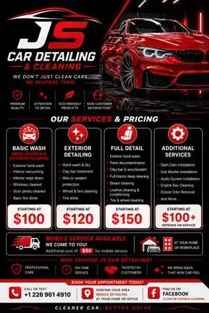 JS Car Detailing & Cleaning