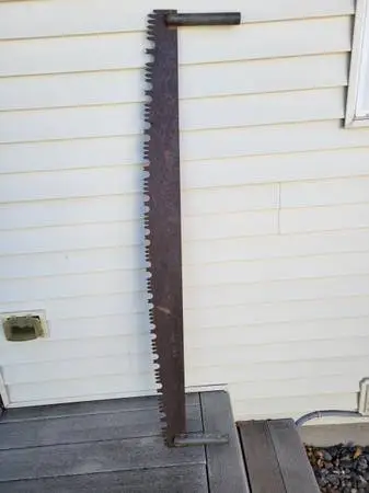 60 vintage crosscut saw