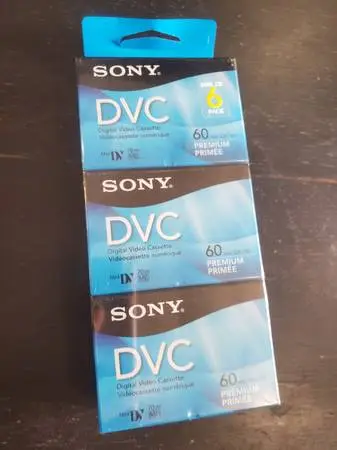 Sony DVC tapes
