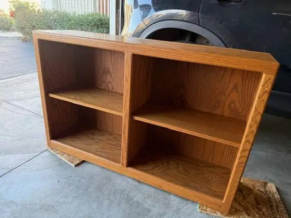 Bookcase, TV stand, display case