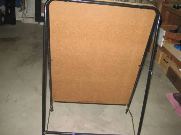 artist self stand drawing and painting board