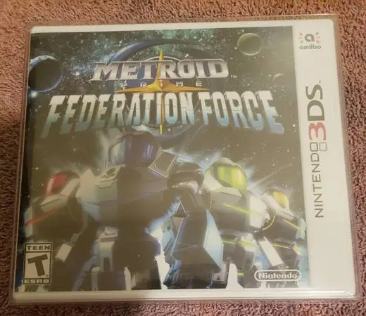 Metroid Federation Force 3DS Low Production Run RARE Factory Sealed