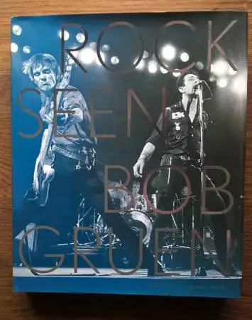 Rock Seen rock & roll photography book by Bob Gruen, new hardcover