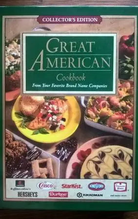 Great American Cookbook Collectors Edition author Louis Weber new copy