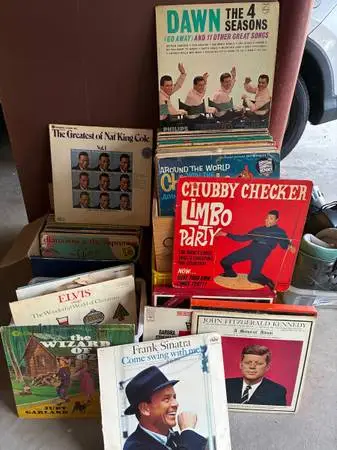 150+ vinyl records