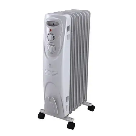 Oil-Filled Radiator Heater, White