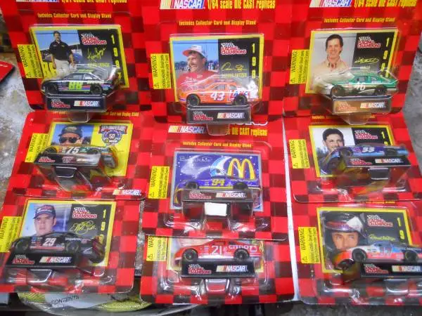 vintage 1999 Nascar Racing Champions  diecast 1/64 lot of 74 cars