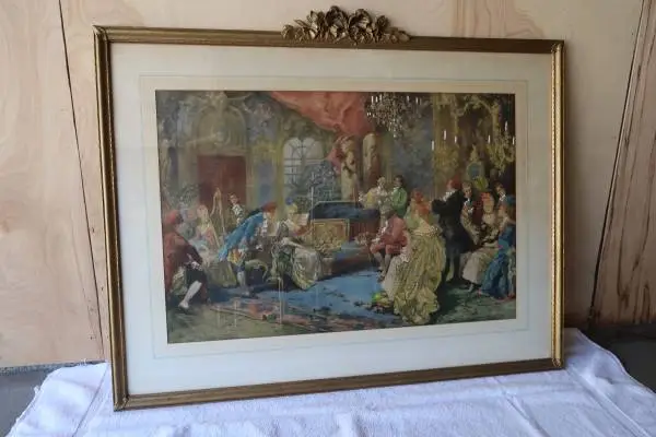 VINTAGE EARLY-MID 20TH CENTURY ANTIQUE PRINT