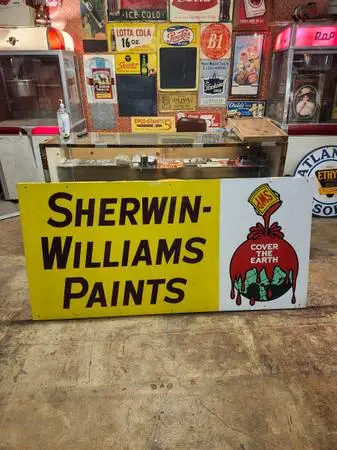 Top dollar for old advertising signs and gas pumps