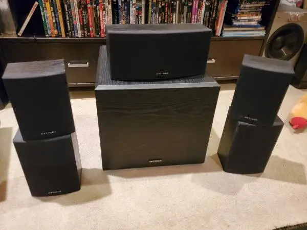 Optimus Surround Sound speaker system