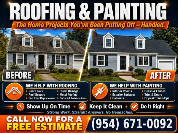 ✅🏠Roofing - Painting - Handyman | Sharper Homes Without The Stress