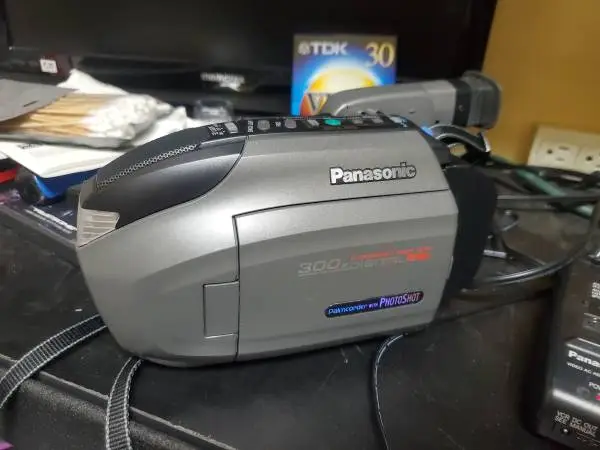 Panasonic vhs-c camcorder