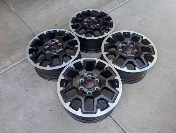 New 18s stock wheels of 2026 Tacoma TRD