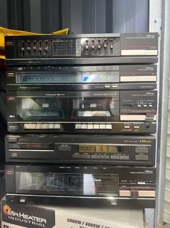 Nice Working Vintage Stereo Equipment